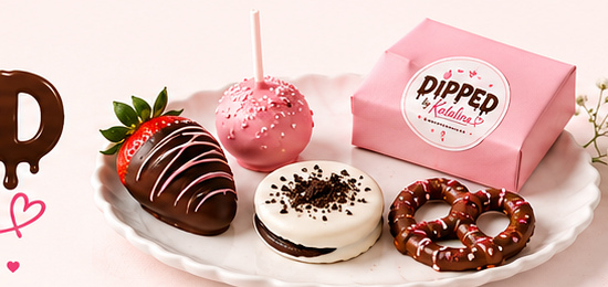 Dipped by Katalina treats and branded package