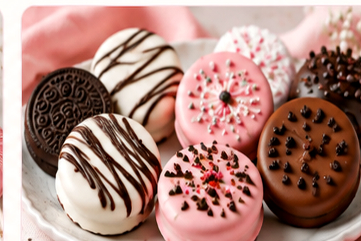 Chocolate dipped Oreos